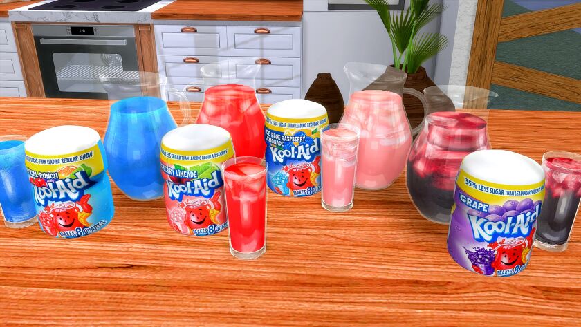 Refreshing Kool-Aid Drink Recipes Sims 4 CC