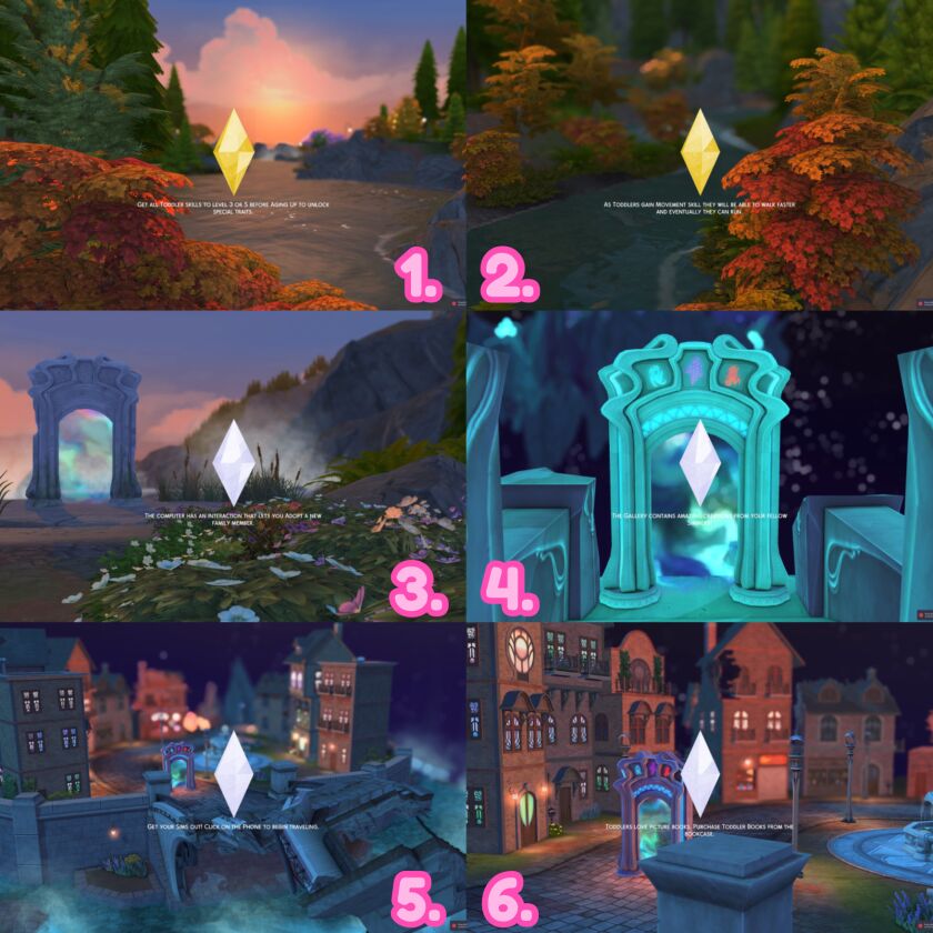 sims 4 cc glimmerbrook loading screens 2