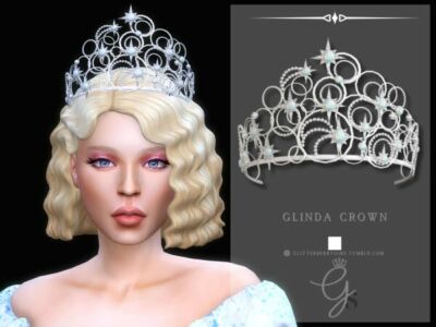 Gorgeous Glinda Crown by GlitterberryFly Sims 4 CC