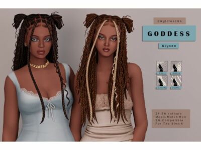 Goddess SET – Alysea By Daylife Sims Sims 4 CC