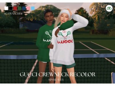 Gucci Recolor by SimSeavey Sims 4 CC