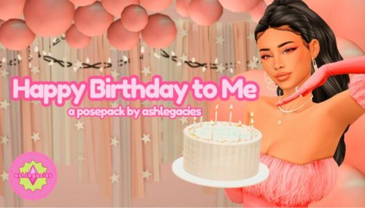 Celebrate Your Birthday with This Free Posepack! Sims 4 CC