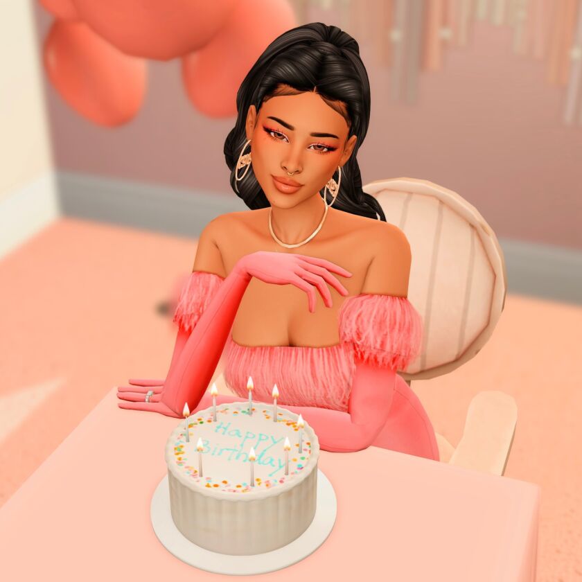 sims 4 cc happy birthday to me posepack 7