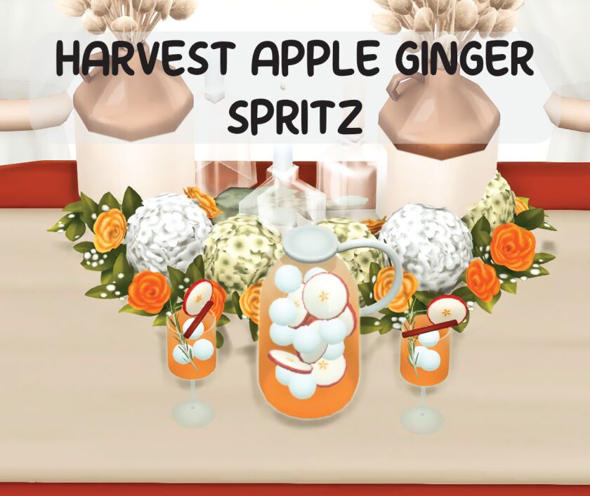 Harvest Apple Ginger Spritz Sims 4 CC