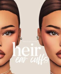 Stylish Heir Ear Cuffs for Sims 4 Sims 4 CC