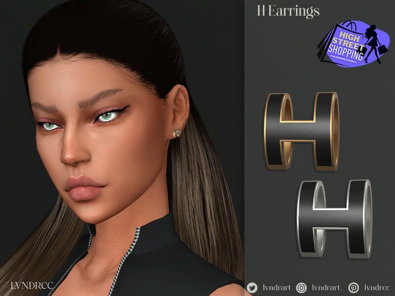 Elegant Stud Earrings for Every Occasion Sims 4 CC