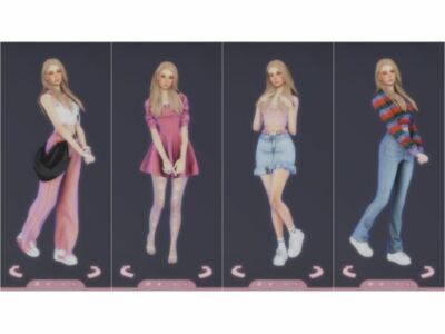 IDI Derose By Natasims Sims 4 CC