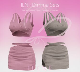 Ilenes4_Dimma Sets Sims 4 CC