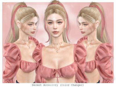 JavaSims – Decent Accessory (Color Changer) Sims 4 CC