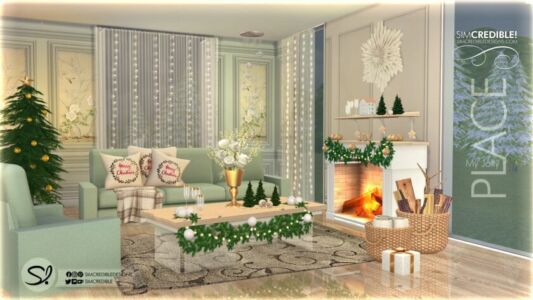 Celebrate the Holidays with My Jolly Place Christmas Collection Sims 4 CC