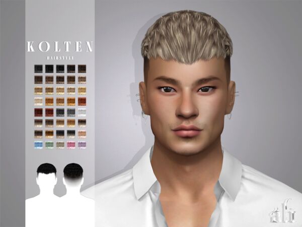 Kolten Hairstyle by ALI Sims 4 CC