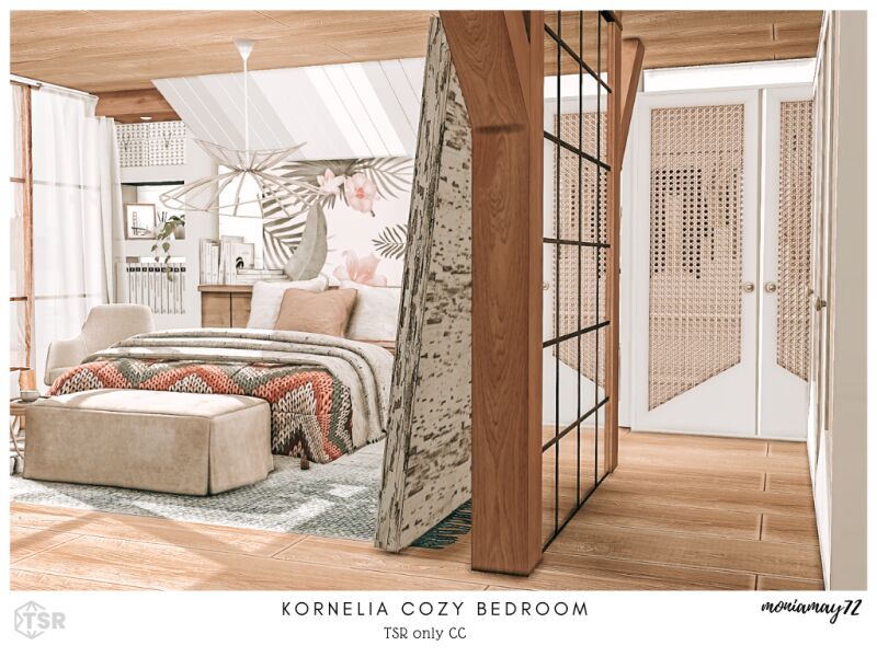 sims 4 cc kornelia cozy bedroom 4