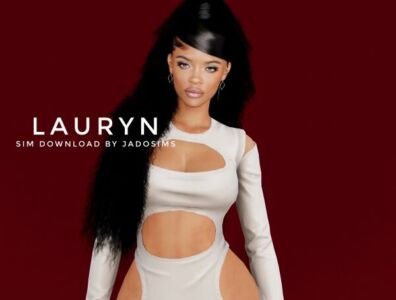 Download Lauryn SIM for Free! Sims 4 CC