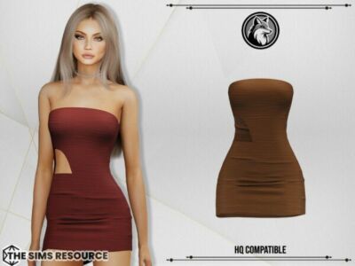 Stunning Layla Dress by Forlima Sims 4 CC