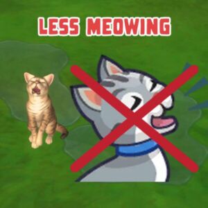 Less Meowing Cats Mod Sims 4 CC