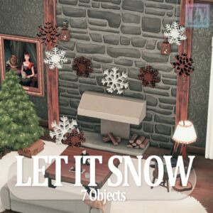 Let It Snow – New Decoration Collection Sims 4 CC