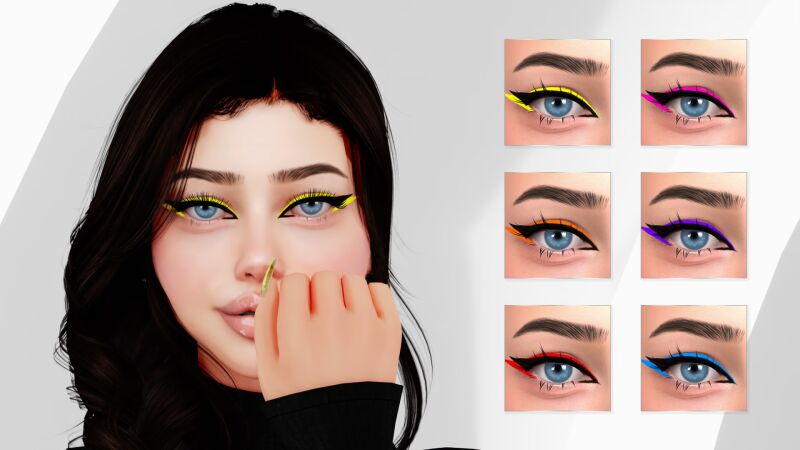 sims 4 cc llium makeup and genetics by caroll 3