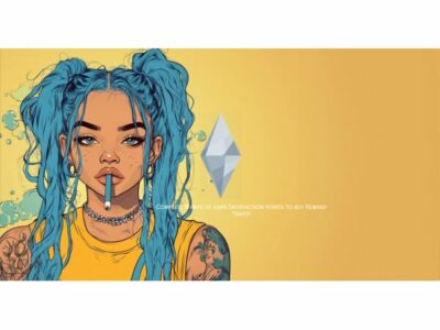 Loading Screen 92 by Simphany Sims 4 CC