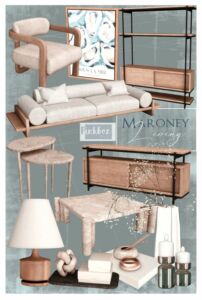 Maroney Living by Pinkboxdesign Sims 4 CC