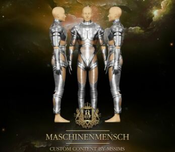 Maschinenmensch Male Costume Sims 4 CC