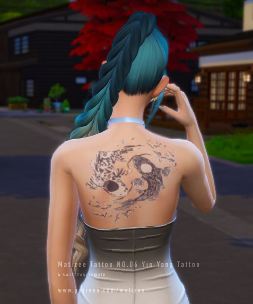 sims 4 cc matizee tattoo no06 yin yang tattoo 4