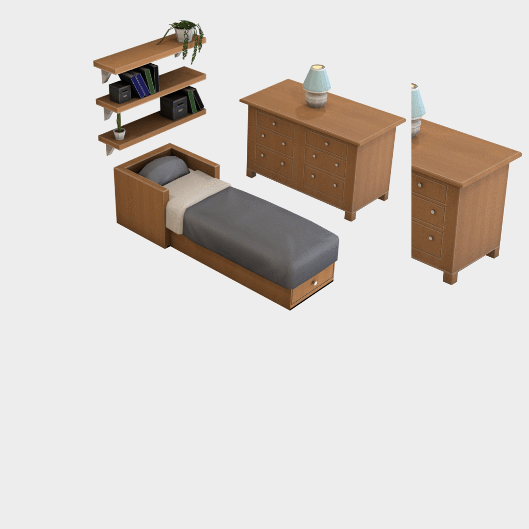 sims 4 cc mattkea bedroom bits set 2 2