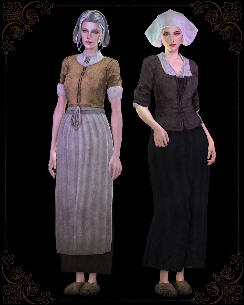 Medieval Civilian Sims 4 CC