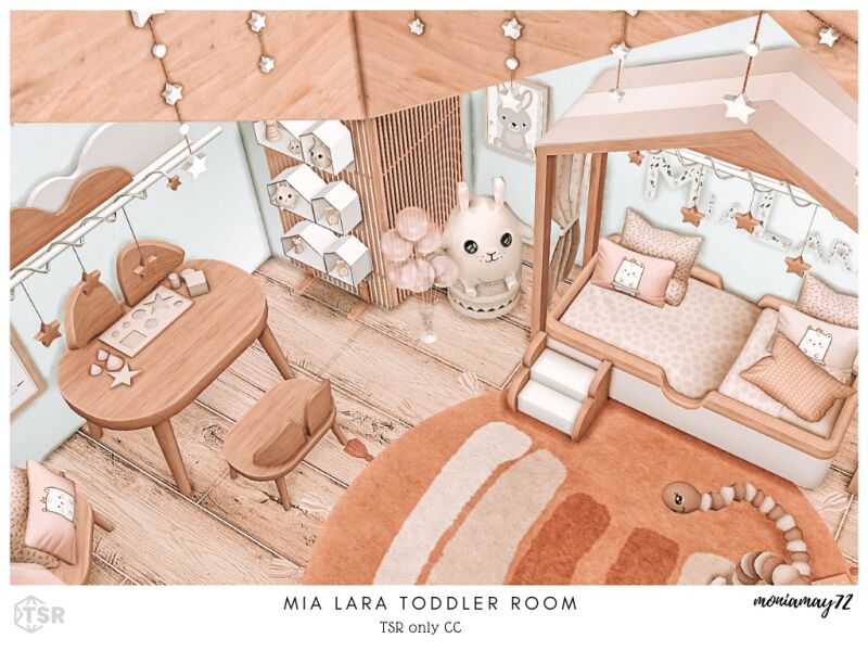 sims 4 cc mia lara toddler room 3