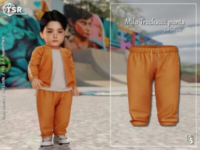 Milo Tracksuit for Infant by Wisteriasims Sims 4 CC