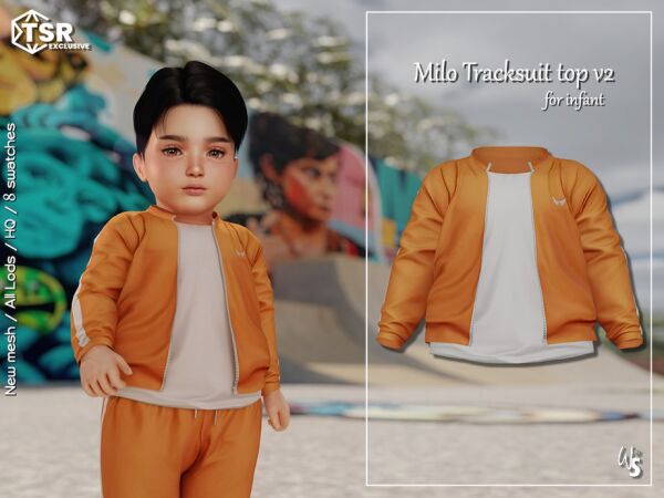 sims 4 cc milo tracksuit top v1 for infant by wisteriasims 2