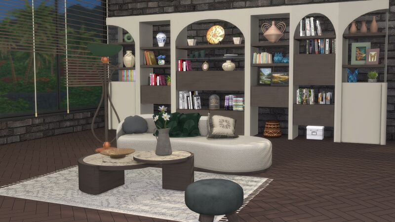 sims 4 cc minimal living room by nemesis 5