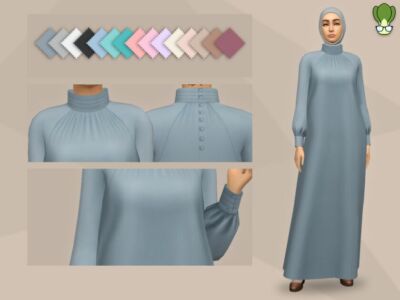 New Abaya for Sims 4 Sims 4 CC