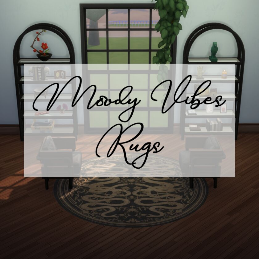 Moody Vibes Rugs Sims 4 CC