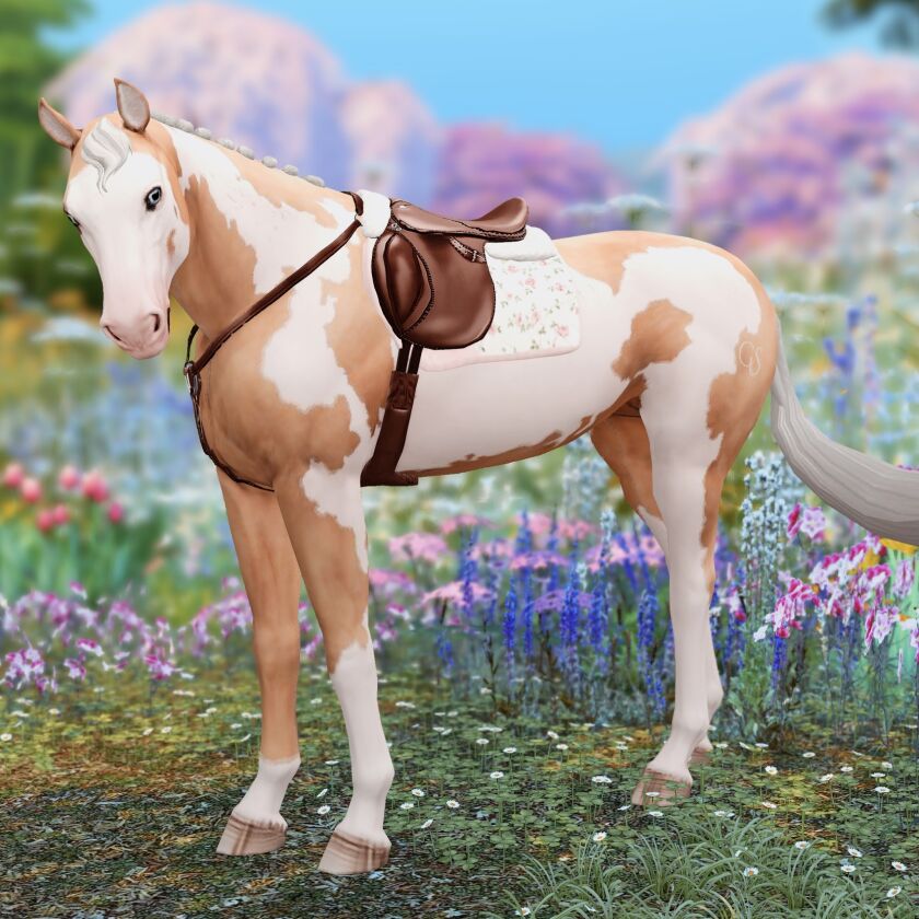 sims 4 cc my horse posepack 9