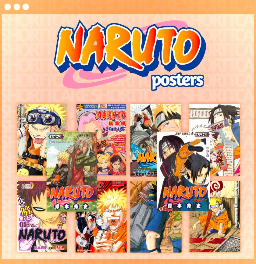 Stylish Naruto Posters for Your Space! Sims 4 CC