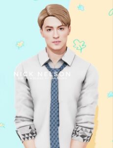 Download Nick Nelson Sim for Free! Sims 4 CC