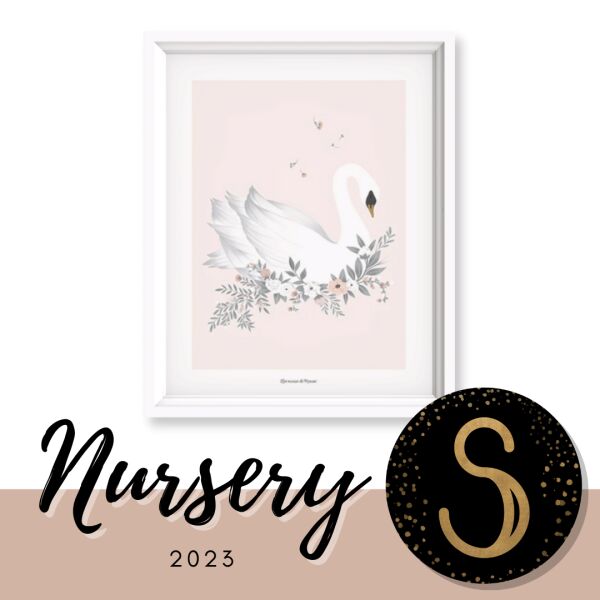 Graceful Nursery Posters for Your Sims Sims 4 CC