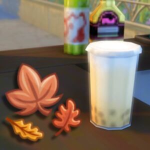 Delicious Bubble Tea at Seasonal Stall Sims 4 CC