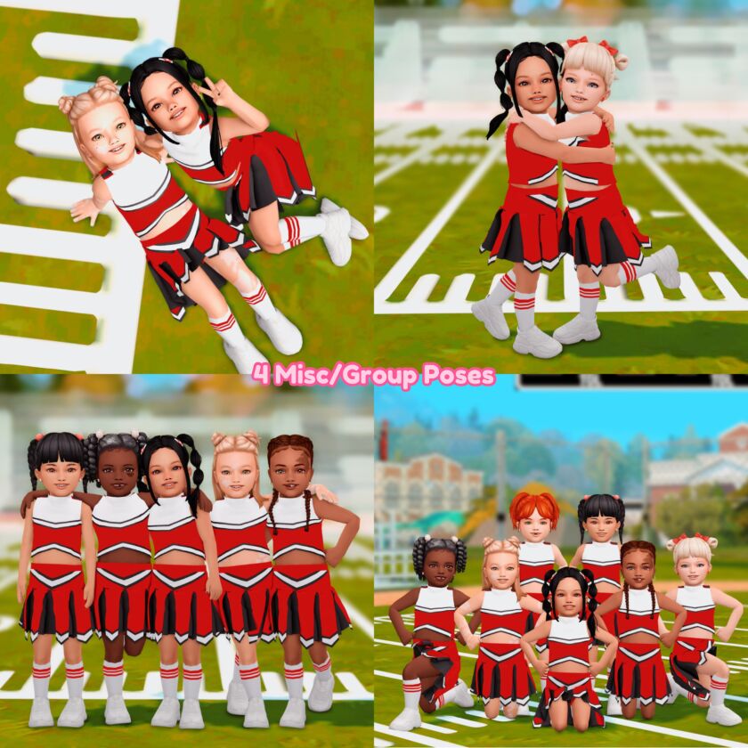 sims 4 cc peewee cheer pictures 3