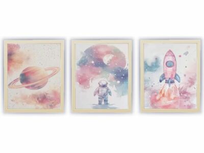 Pink Pastel Space Astronaut SET Sims 4 CC