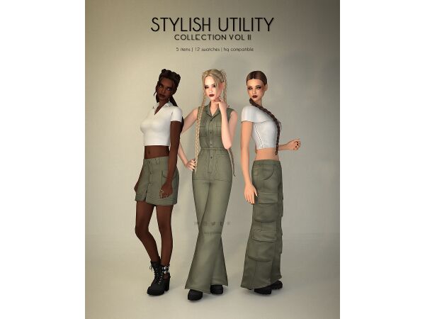 sims 4 cc pleated skirt autumn whispers collection 8