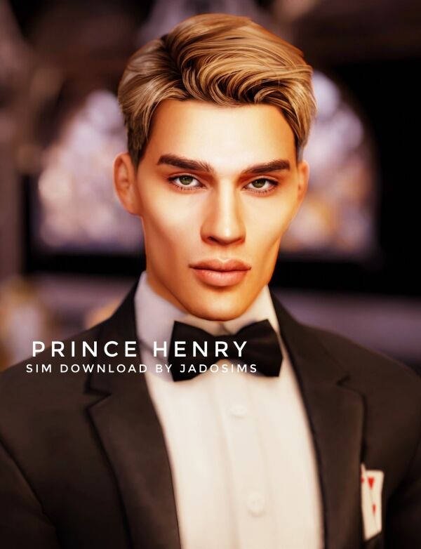 Download Prince Henry Sim for Free! Sims 4 CC