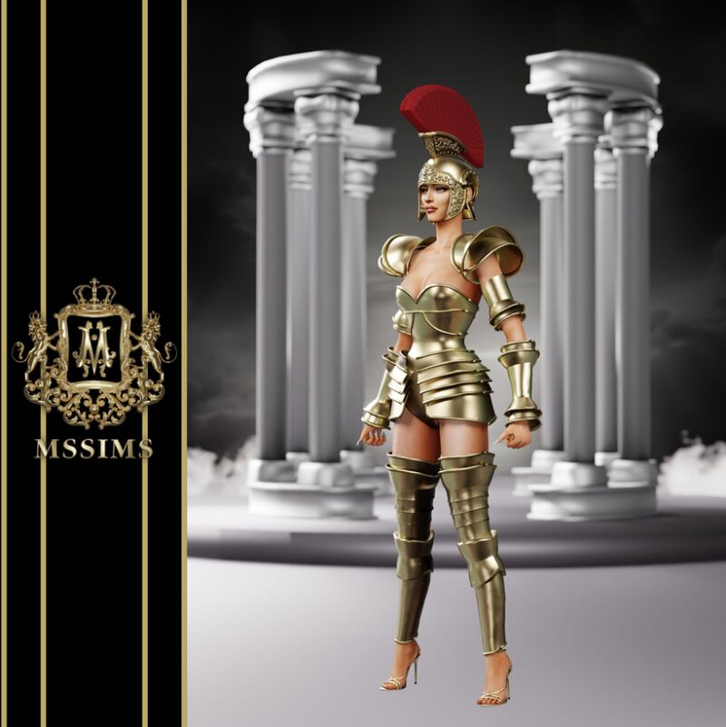 sims 4 cc rm armour by mssims4 4