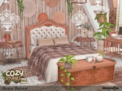 Rustic Retreat By Nessca Sims 4 CC