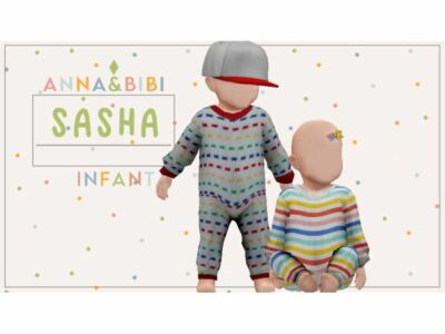 Sasha Infant: Adorable New Addition Sims 4 CC