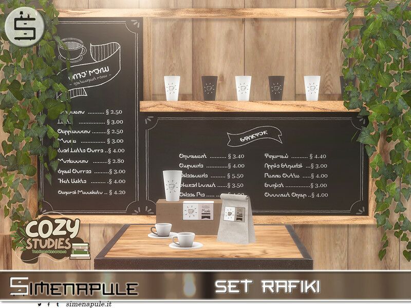 SET Rafiki – Part 2 By Simenapule Sims 4 CC