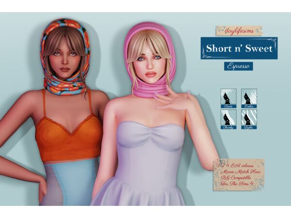 sims 4 cc short n sweet set juno v2 4