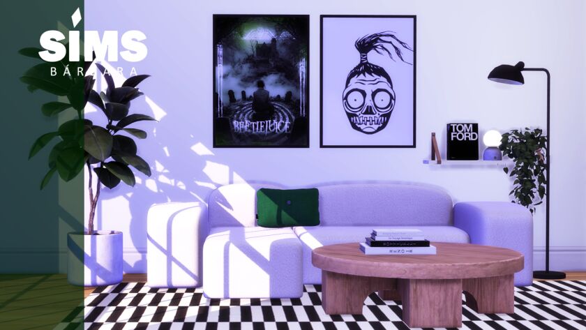 sims 4 cc sims 4 beetlejuice poster wall art prints 2