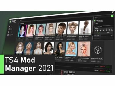 Sims 4 Mod/CC Manager 2021 by GameTimeDev Sims 4 CC