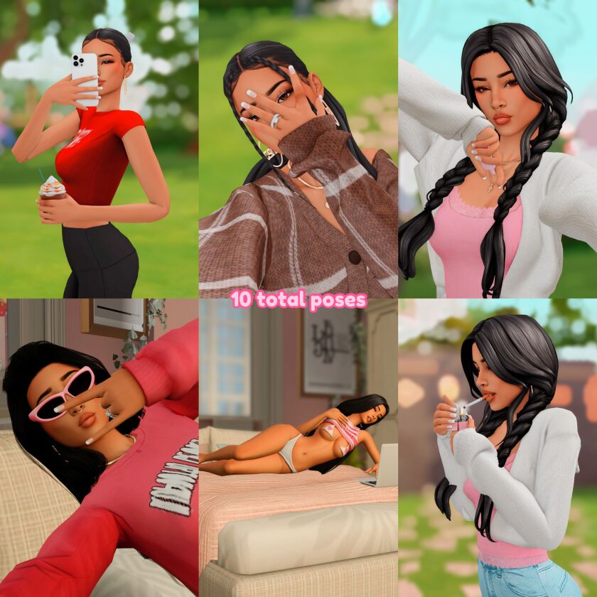 sims 4 cc simsta posepack 2